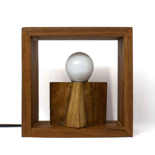 Framed Cube Lamp-Lamp-Claymango.com