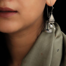 Load image into Gallery viewer, Qurbat Uncaged Ladder Hoops - 92.5 Sterling Silver-Jewellery-Claymango.com
