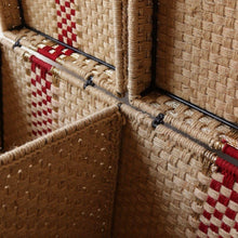 Load image into Gallery viewer, Twofold Jute &amp; Cotton Trunk - Red - Sirohi - Colour_Red, Purpose_Storage, Rope Material_Natural Jute Fibre, Rope Material_Plastic Waste, Rope Material_Recycled Cotton
