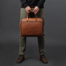 Load image into Gallery viewer, Boston Leather Briefcase

