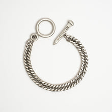 Load image into Gallery viewer, Spiga Chain Bracelet - 8mm - Satin Silver
