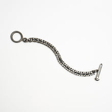 Load image into Gallery viewer, Spiga Chain Bracelet - 8mm - Chrome Noir
