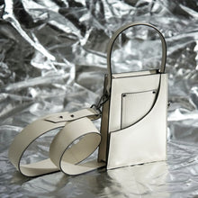 Load image into Gallery viewer, Preen&#39;Snaffle  (White) - Mini Cross Body bag
