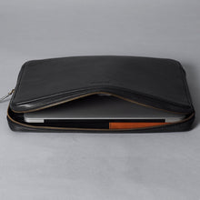 Load image into Gallery viewer, leather laptop folio case
