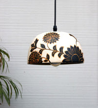 Load image into Gallery viewer, Artistic black gold Flower Pendant Lamp
