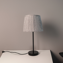 Load image into Gallery viewer, FIG Table Lamp - Fabric Shade (Leaflet Flow Print)
