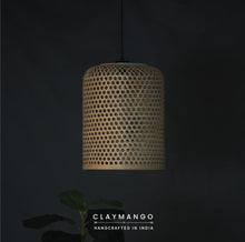 Load image into Gallery viewer, Cyclic Jumbo(Star) - Unique handmade Woven Hanging Pendant Light, Natural/Bamboo Pendant Light for Home restaurants and offices.(Size: 16&quot; * 13&quot; )
