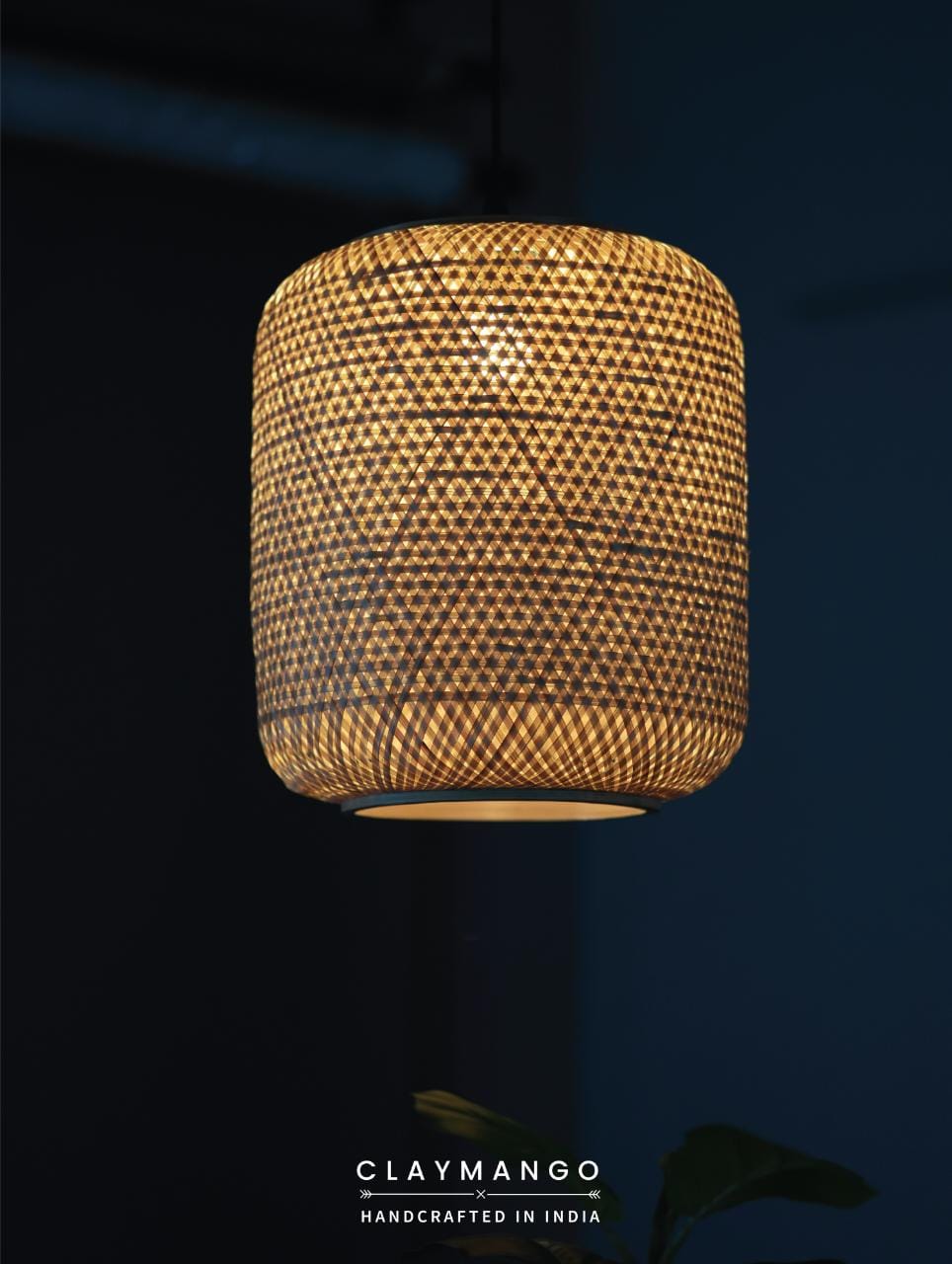 Eureka - Unique handmade Woven Hanging Pendant Light, Natural/Bamboo Pendant Light for Home restaurants and offices