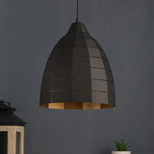 Load image into Gallery viewer, Black Metal Single Hanging Light
