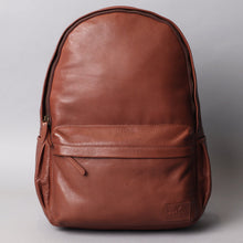Load image into Gallery viewer, brown leather mini backpack for college
