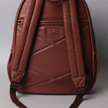 Load image into Gallery viewer, mini leather backpack for travelling
