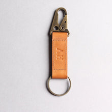 Load image into Gallery viewer, Tan Leather key Holder
