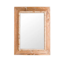 Load image into Gallery viewer, Solid Wood Earthy Rectangle Wall Mirror

