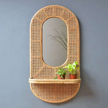 Load image into Gallery viewer, Kai Bamboo Wall Mirror
