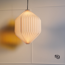 Load image into Gallery viewer, Oblong Origami Pendant Lamp
