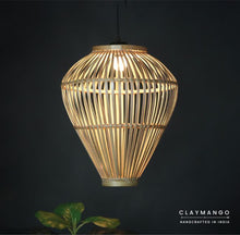 Load image into Gallery viewer, Semi Classic : Unique handmade Bamboo Stick Pendant Light, for Home restaurants and offices.
